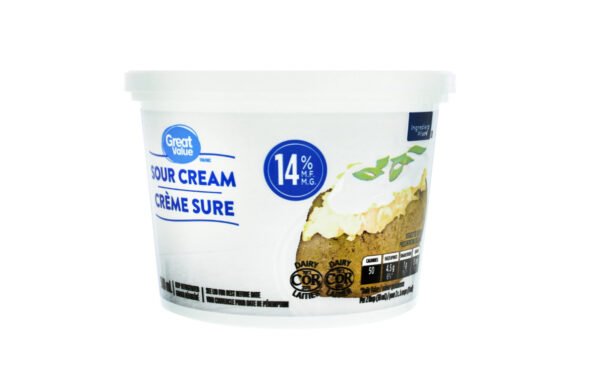 Great Value Sour Cream, 500 mL