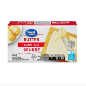 Great Value Salted Butter, 454 g