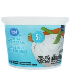 Great Value Low Fat Sour Cream, 500 mL