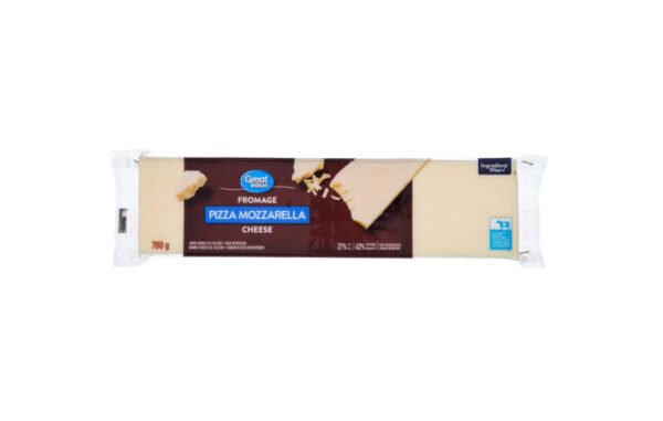 Great Value Pizza Mozzarella Cheese (Value Size), 700 g