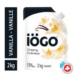 iÖGO Vanilla Yogurt Pouch 1.5%, 2KG