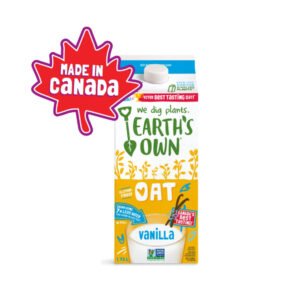 Earth's Own Oat Beverage Vanilla 1.75L, Earth's Own Oat Milk, Vanilla, Plant-Based Beverage, Dairy-Free 1.75L
