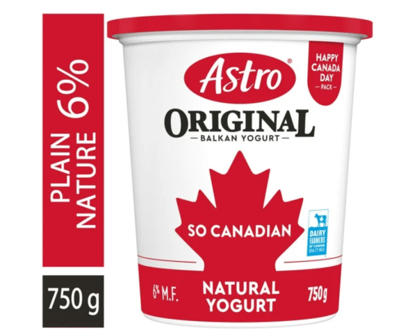 Astro Original Balkan Style Plain Yogurt 6%, 750g