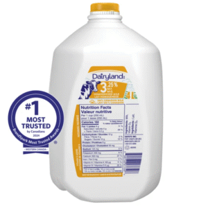 Dairyland 3.25% Homogenized Milk, 4L