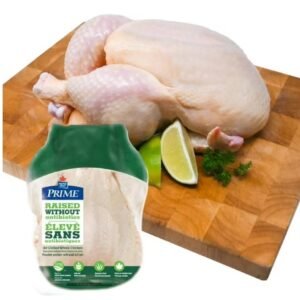 Prime Whole Chicken Raised Without Antibiotics, 1 Whole Chicken