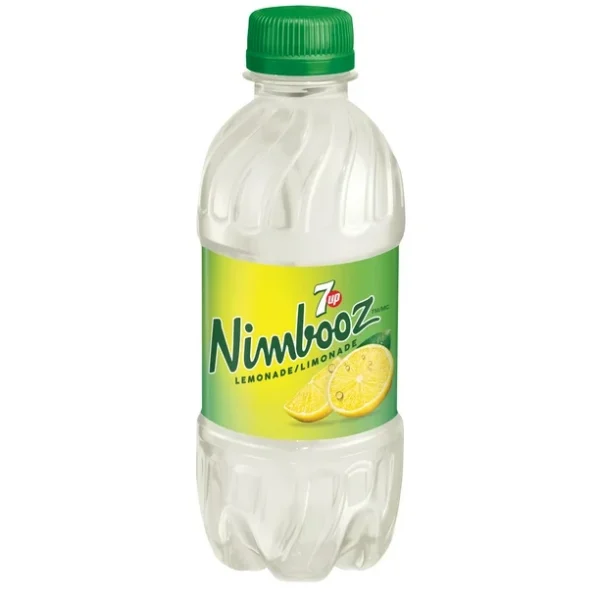 7UP Nimbooz Lemonade Soft Drink 355mL, Bottle, 355mL