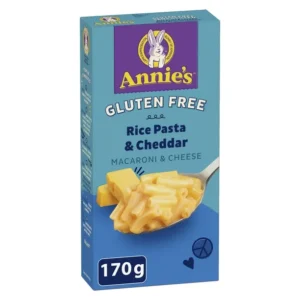Annie's Homegrown Macaroni & Cheese, Rice Pasta & Cheddar, Gluten Free, 170 g, 3 Servings, 170 g