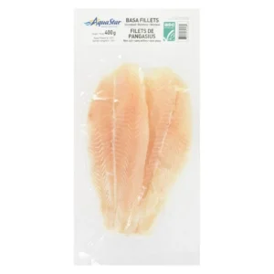 Aqua Star Basa Fillets, - Uncooked- Boneless- Skinless