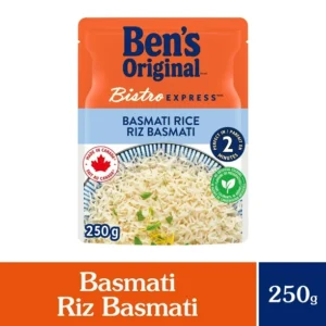 BEN'S ORIGINAL BISTRO EXPRESS Basmati Rice Side Dish, 250g Pouch, Perfect Every Time