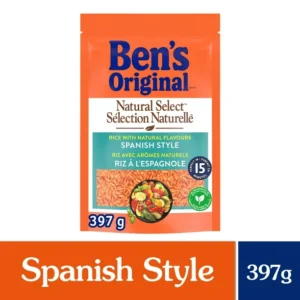 BEN'S ORIGINAL NATURAL SELECT Spanish Style Rice, 397g pouch, Perfect Every Time™