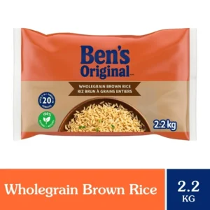 BEN'S ORIGINAL Whole Grain Brown Rice, 2.2kg Bag