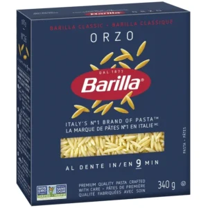 Barilla Orzo Pasta, Barilla Orzo 340g