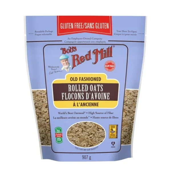 Bob's Red Mill Gluten Free Rolled Oats, 907 GR