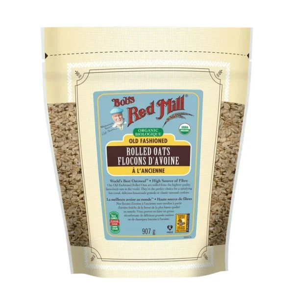 Bob’s Red Mill Oats Rolled Old Fashioned Organic, 907 GR
