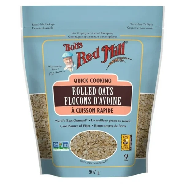 Bobs Red Mill Quick Rolled Oats - 907 g, 907 G