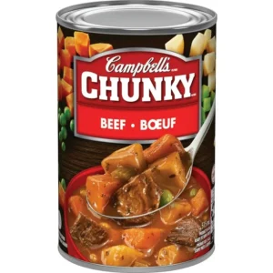 Campbell's® Chunky® Beef Ready to Serve Soup, Shelf Stable, Ready to Serve Soup 515 mL