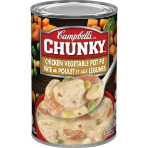 Campbell's® Chunky® Chicken Vegetable Pot Pie Ready to Serve Soup, Shelf Stable, Ready to serve soup 515 mL