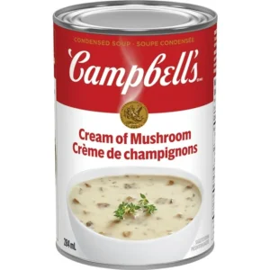 Campbell's® Condensed Cream of Mushroom Soup, Shelf Stable, Campbell's Condensed Soup 284 mL
