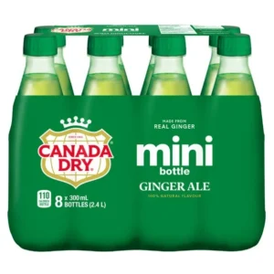 Canada Dry® Ginger Ale 300 mL Bottles, 8 Pack, 300 mL Bottles, 8 Pack