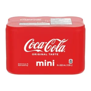 Coca-Cola Cans, 222 mL, 6 Pack, 6 x 222 mL