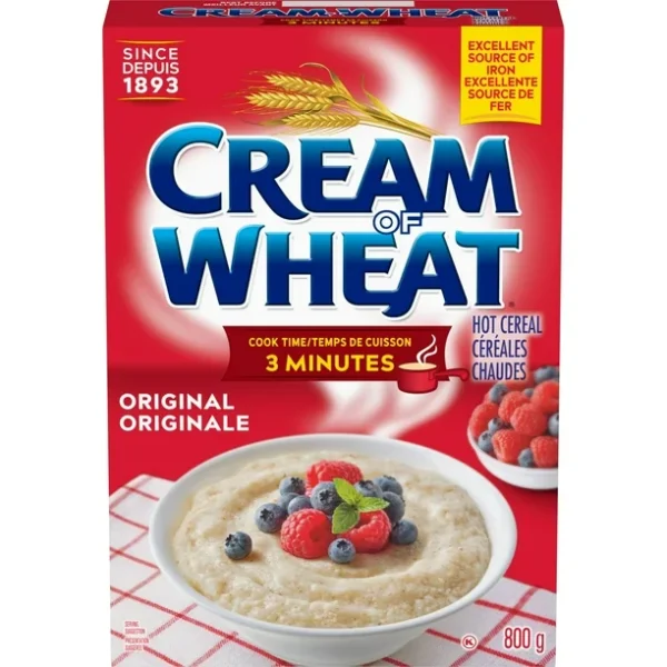 Cream of Wheat Stove Top 3 Minute Original Hot Cereal, Cream of Wheat Stove Top 3min
