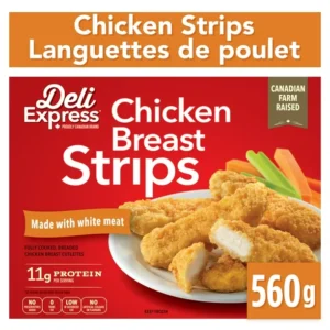 Deli Express Chicken Breast Strips, 560 g