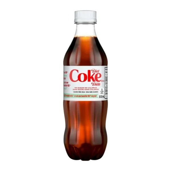 Diet Coke Bottle, 500 mL, 500 mL