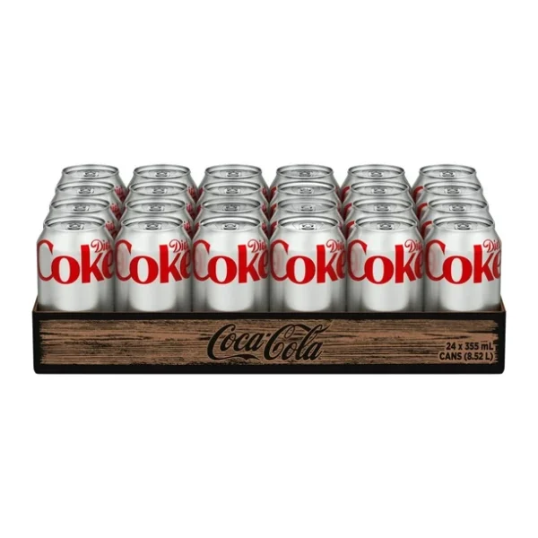 Diet Coke Cans, 355 mL, 24 Pack, 24 x 355 mL