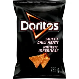 Doritos Sweet Chili Heat! flavoured tortilla chips, 235 g., 235 g.