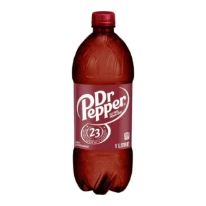Dr Pepper Soda 1 L, Bottle, 1L