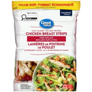 GV Fully cooked Chicken breast strips, 700g