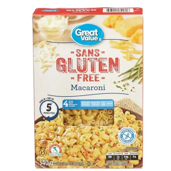 Great Value Gluten Free Macaroni 340 g, 340 g