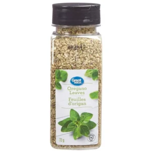 Great Value Oregano Leaves, 72 g