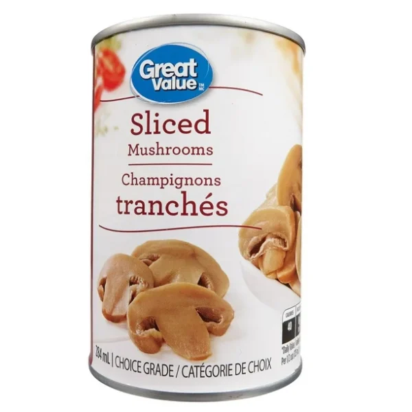 Great Value Sliced Mushrooms, 284 mL