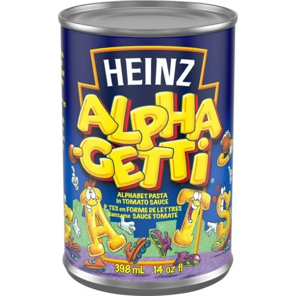 Heinz Alphaghetti Packaged Meal, Shelf-Stable, 398mL