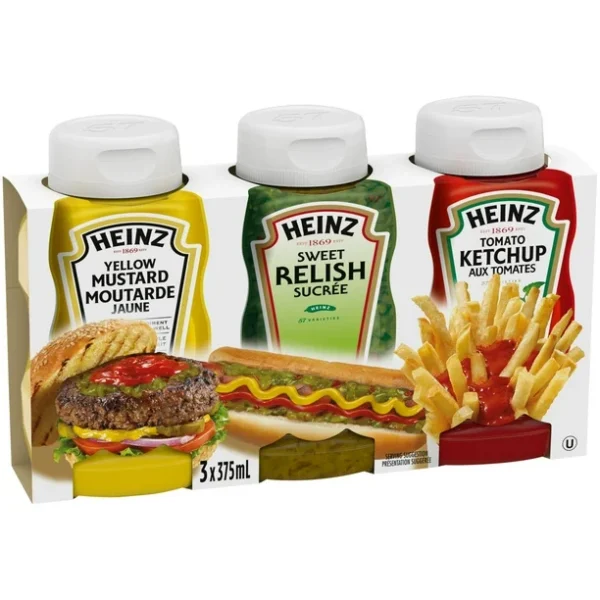 Heinz Condiment Pack, 1.125L