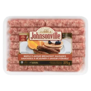 Johnsonville Maple Breakfast Sausage Links, 375g