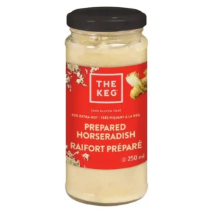 KEG - PREPARED HORSERADISH - EXTRA HOT GLUTEN FREE, KEG - PREPARED HORSERADISH - EXTRA HOT GLUTEN FREE 250ML