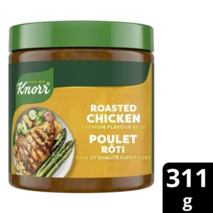 Knorr Roasted Chicken Premium Flavour Base Versatile & Easy to Use 311g, KNORR ROASTED CHICKEN FLAVOUR BASE
