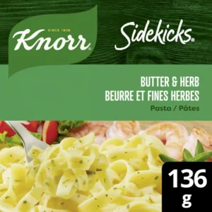 Knorr Sidekicks Butter & Herb Pasta Side Dish, 136 g Side Dish