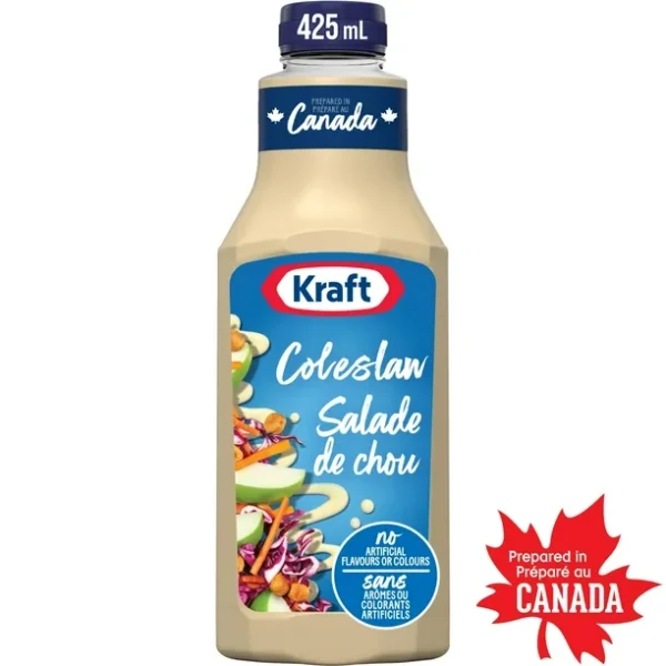 Kraft Coleslaw Dressing, 425 ml Bottle, KRAFT COLESLAW DRESSING 425
