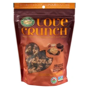 Love Crunch Dark Chocolate and Peanut Butter Premium Organic Granola, 325 g