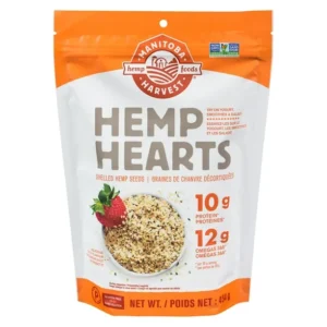 Manitoba Harvest Natural Hemp Hearts Raw Shelled Hemp Seeds, 454 g