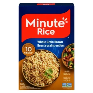 Minute Rice® Premium Instant Whole Grain Brown Rice , 600g, 600 g