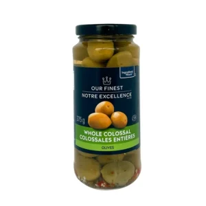 Our Finest Whole Colossal Olives, 375 mL
