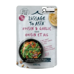 Passage Foods, Passage To Asia, Hoisin and Garlic Sauce, 175 ml (Shelf Stable), Delicious & authentic Chinese stir-fry in 20 minutes