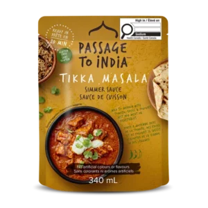 Passage to India - Tikka Masala Sauce (340ml), Delicious & authentic Indian Curry in 20 Minutes