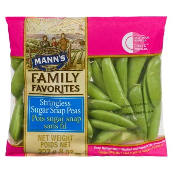 Peas, Sugar Snap, 8 oz