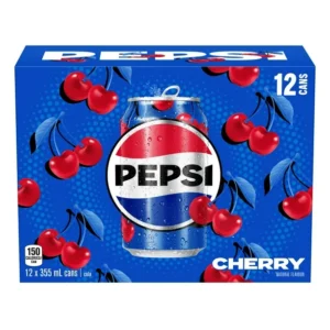 Pepsi Cherry Cola 12 x 355 ml, Cans, 12x355mL