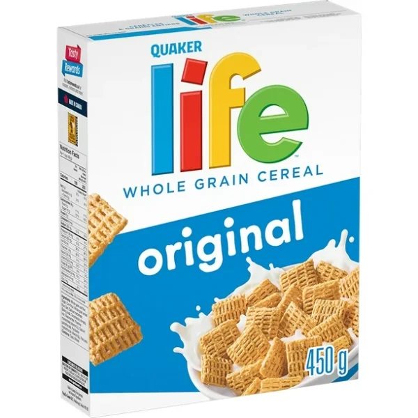 Quaker Life Original Cereal, 450g